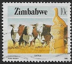 Zimbabwe 1985 National Infrastructure SG 663 Fine Used