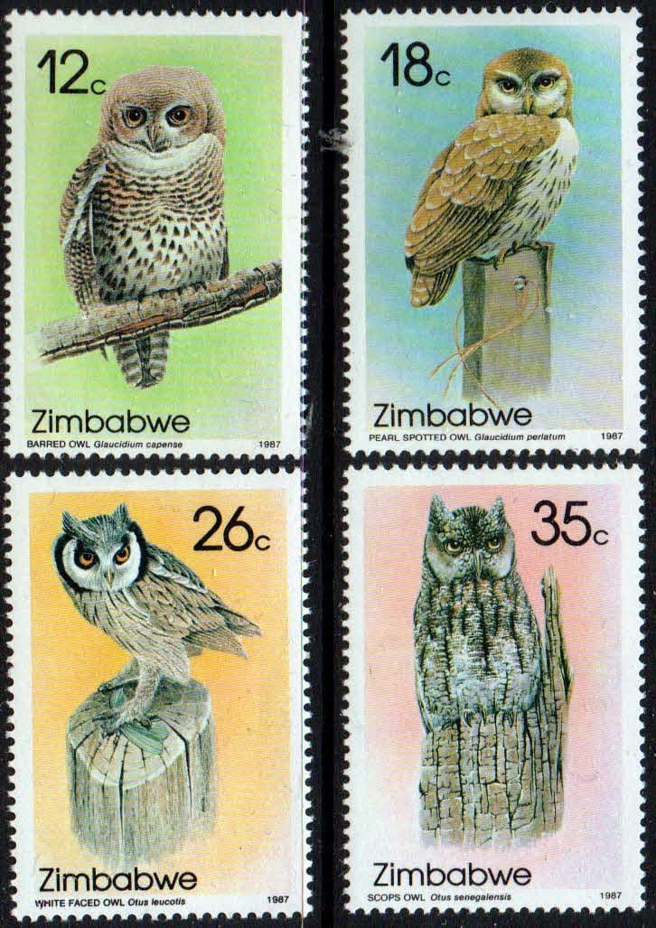 Stamps of Zimbabwe 1981 National Tree Day Set Fine Mint