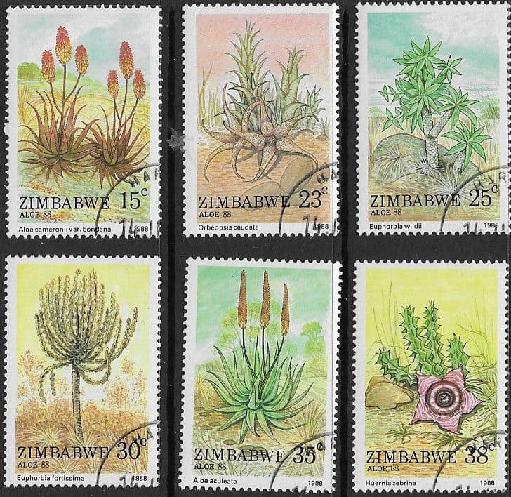 Stamps of Zimbabwe 1981 National Tree Day Set Fine Mint