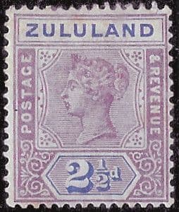 Zululand 1894 Queen Victoria SG 22 Fine Mint