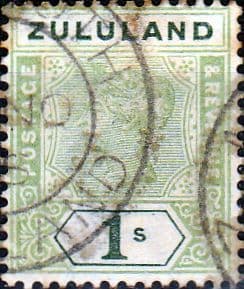 Zululand 1894 Queen Victoria SG 25 Fine Used