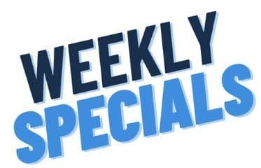 Weekly Specials