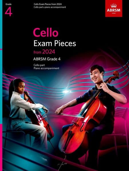 ABRSM Cello Exam Pieces from 2024 Grade 4