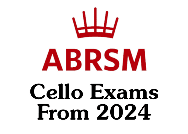 ABRSM Cello from 2024