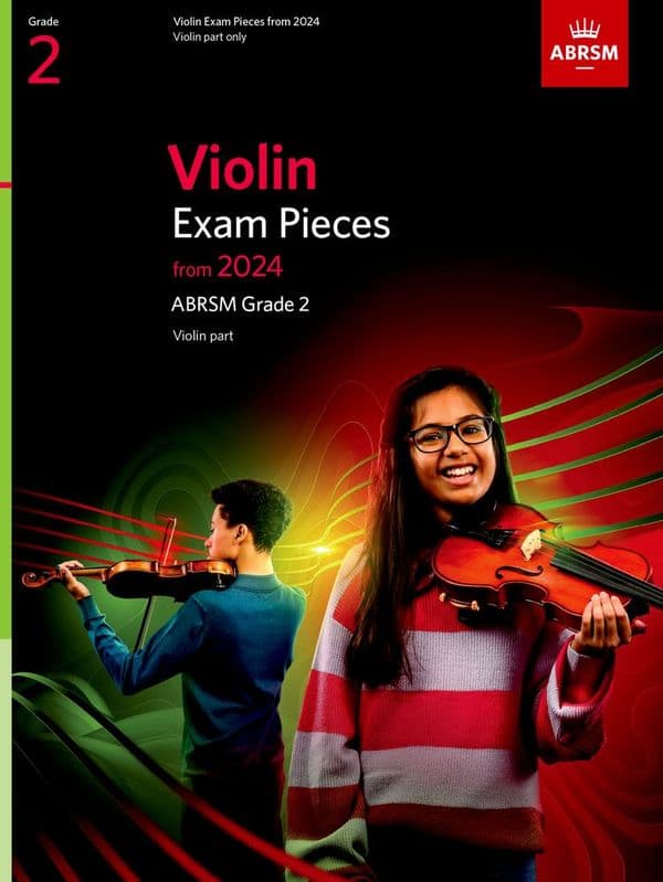 ABRSM Violin Exam Pieces Part Only from 2024 Grade 2