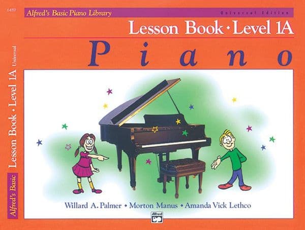 Alfred's Basic Piano Library<br>Lesson Book Level 1A