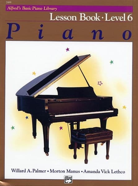 Alfred's Basic Piano Library<br>Piano Lesson Level 6