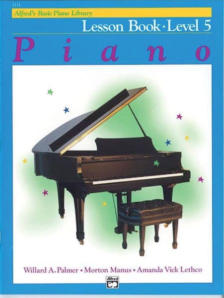 Alfred's Basic Piano Library - Piano Lessons Level 5
