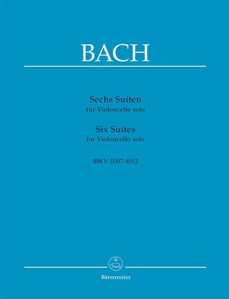 Bach - Six Suites for Solo Cello (Barenreiter Edition)
