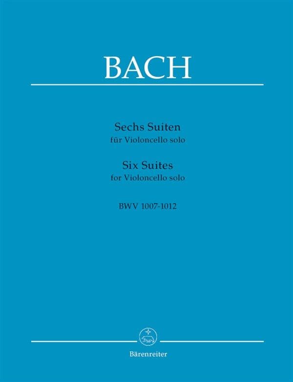 Bach - Six Suites for Solo Cello (Barenreiter Edition)