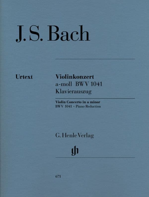 Bach - Violin Concerto in A minor