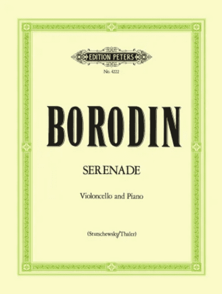 Borodin - Serenade in G for Cello