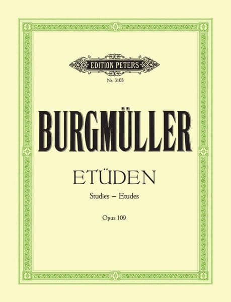 Burgmuller: Studies Op. 109