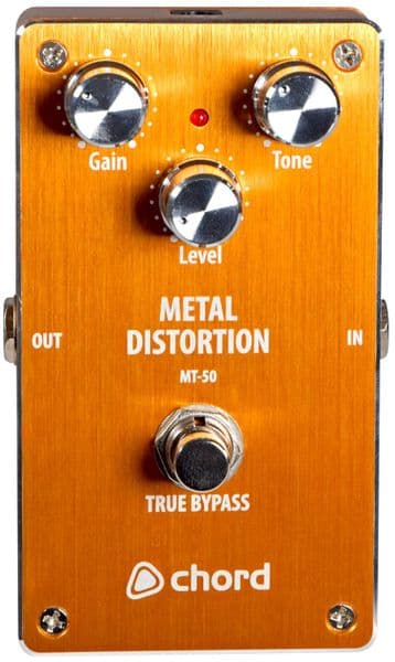 Chord Metal Distortion Effect Pedal