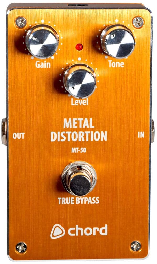 Chord Metal Distortion Effect Pedal