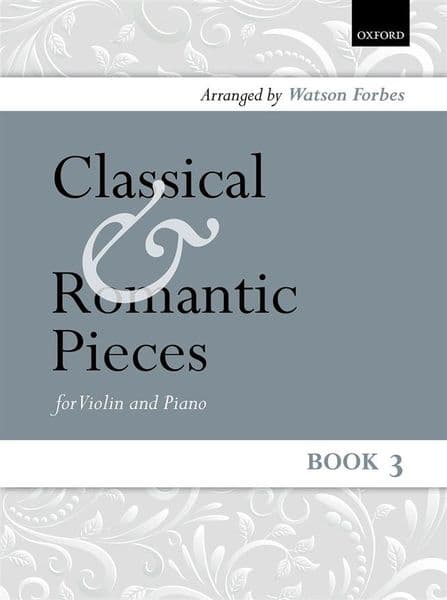 Classical And Romantic Pieces For Violin And Piano Book 3