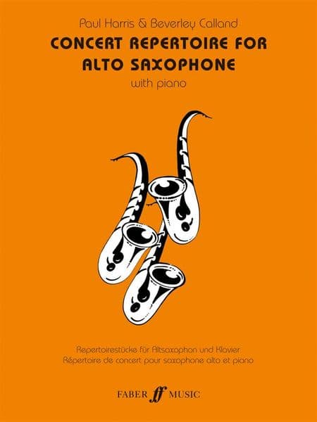 Concert Repertoire for Alto Sax