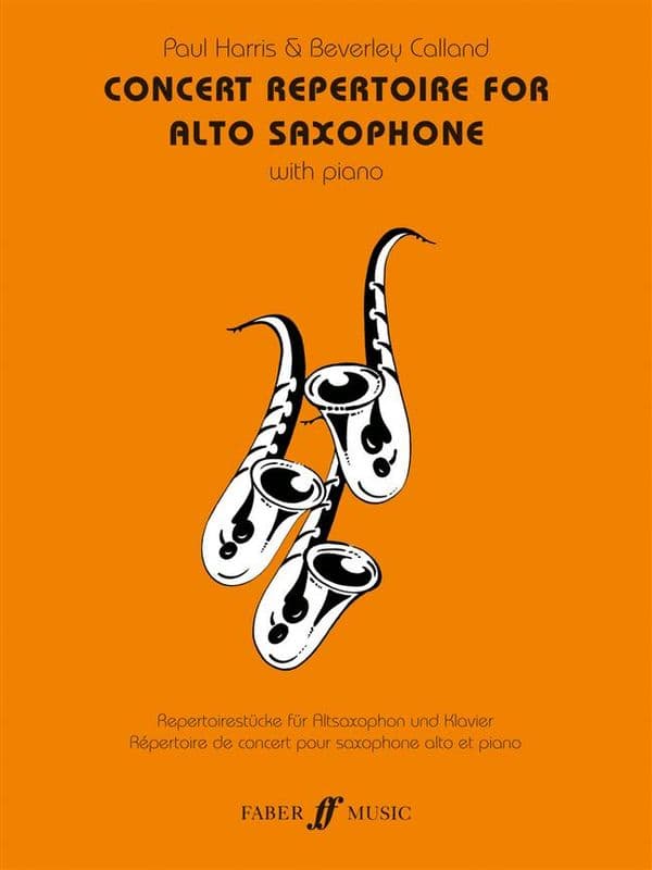 Concert Repertoire for Alto Sax