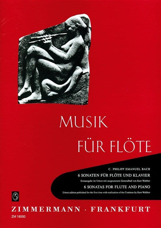 CPE Bach: 6 Sonatas for Flute