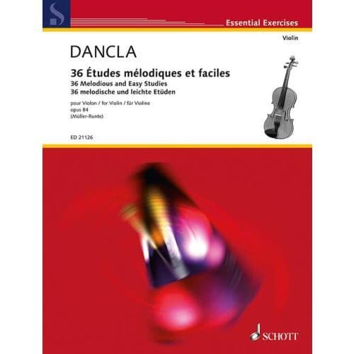 Dancla: 36 Melodious and Easy Studies op. 84