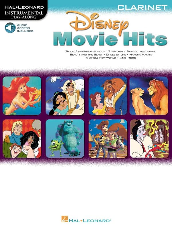 Disney Movie Hits for Clarinet