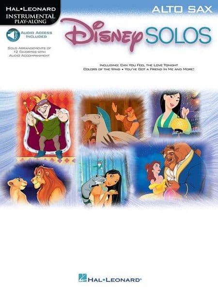 Disney Solos for Alto Saxophone Playalong