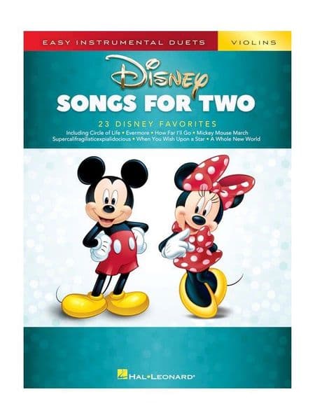 Disney Songs For Two Violins