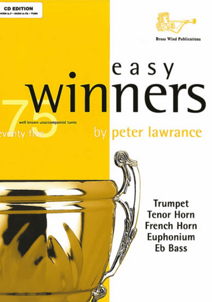 Easy Winners Treble Clef Brass with CD (Eb/F horn)