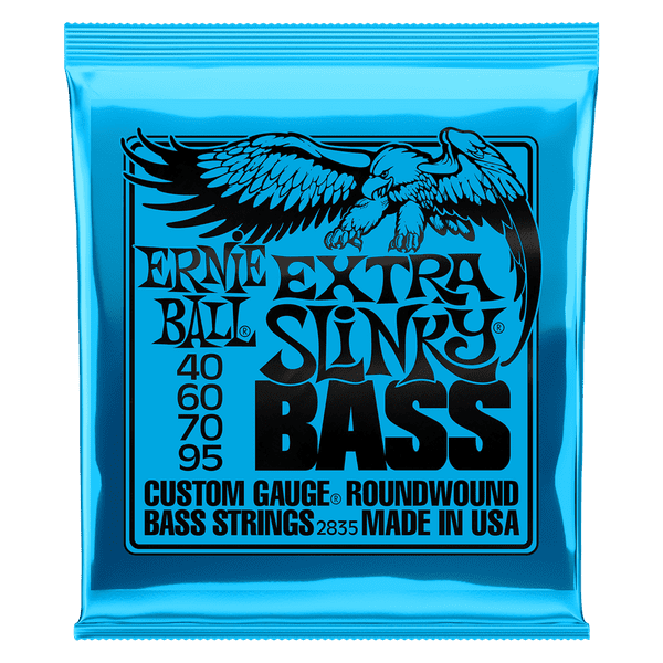 Ernie Ball Extra Slinky Bass Guitar Strings 2835