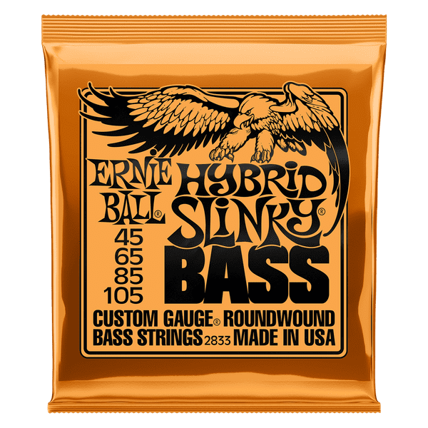 Ernie Ball Hybrid Slinky Bass Guitar Strings 2833