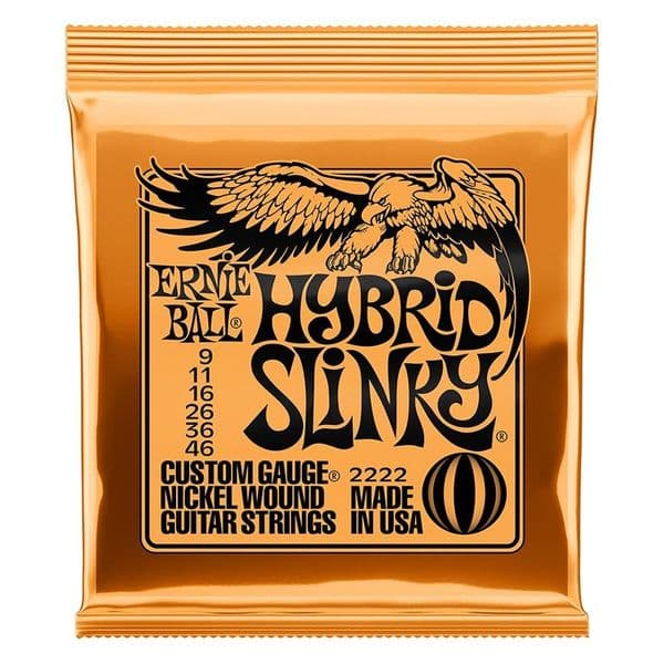 Ernie Ball Hybrid Slinky Electric Guitar Strings 22229-46