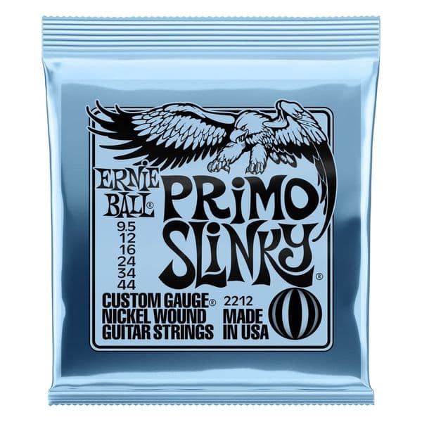 Ernie Ball Primo Slinky Electric Guitar String 2212<br>9.5-44