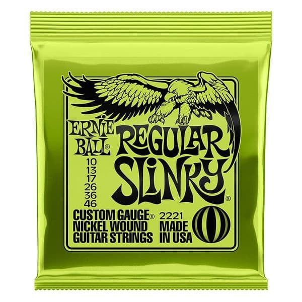 Ernie Ball Regular Slinky Electric Guitar String 222110-46