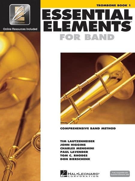 Essential Elements for Band  Trombone Book 1 (Treble Clef)