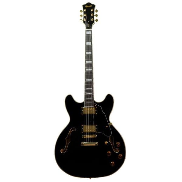 Gould Union Semi-Acoustic Electric Guitar - Black