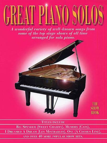 Great Piano Solos: The Show Book