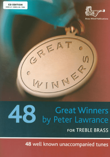 Great Winners Treble Clef Brass with CD (Eb/F horn)