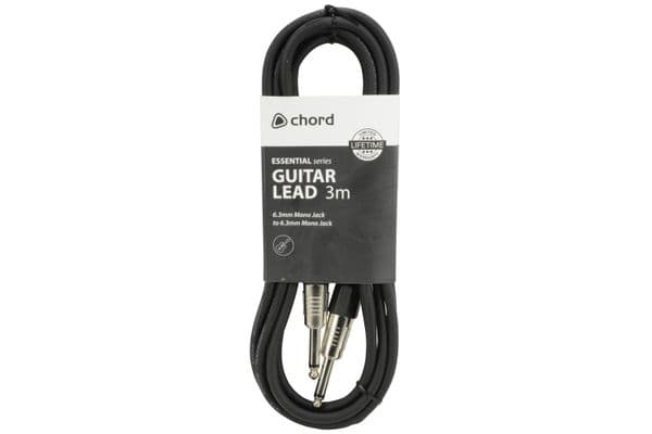 Guitar/Instrument Cable lead 10ft/3m