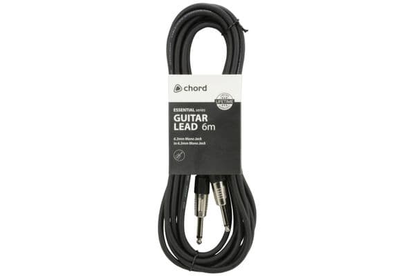 Guitar/Instrument Cable lead 20ft/6m