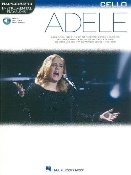 Hal Leonard Instrumental Play Along - Adele - Cello
