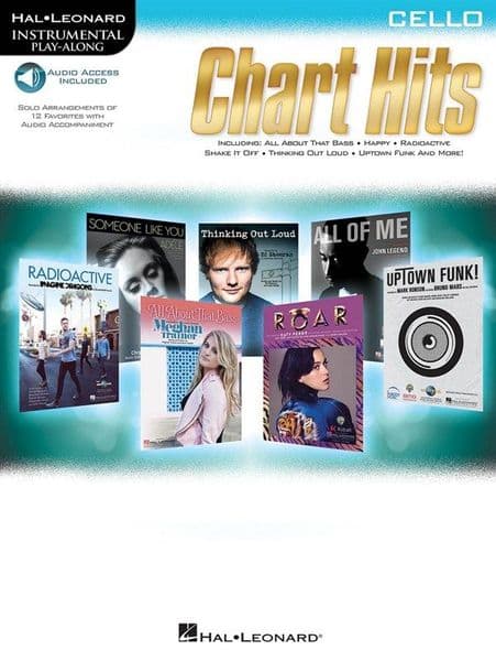 Hal Leonard Instrumental Play Along - Chart Hits - Cello