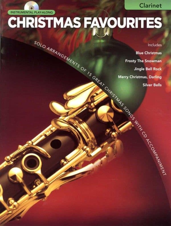 Hal Leonard Instrumental Play Along Christmas Favourites Clarinet