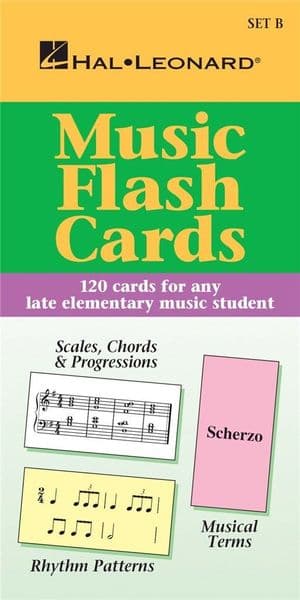 Hal Leonard Music Flash Cards Set B