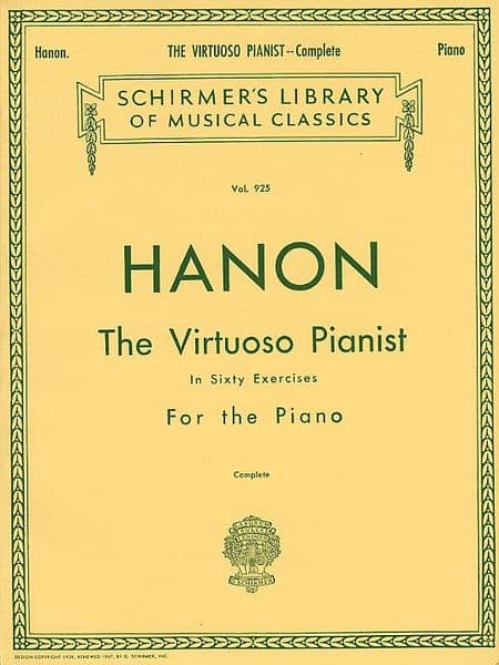 Hanon: The Virtuoso Pianist in Sixy Exercises (Schirmer Edition)