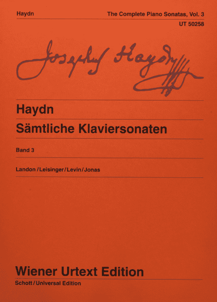 Haydn: Complete Piano Sonatas - Volume 3