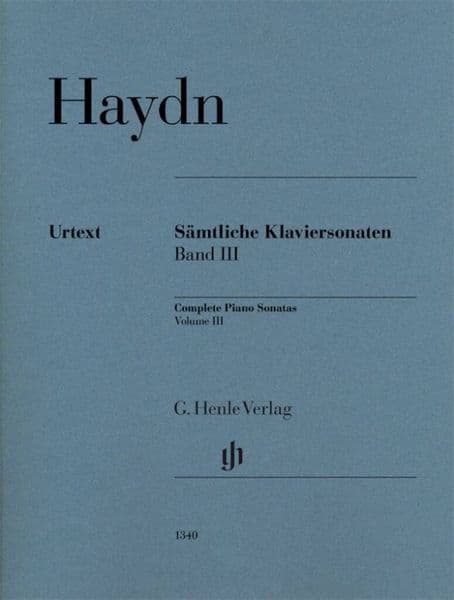 Haydn: Complete Piano Sonatas Volume 3 (Henle)