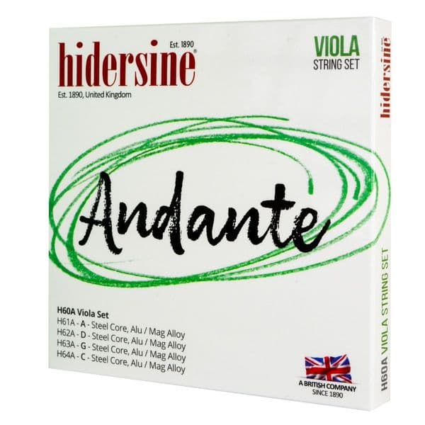 Hidersine Andante String Set - Viola