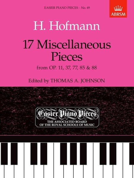 Hofmann: 17 Miscellaneous Pieces