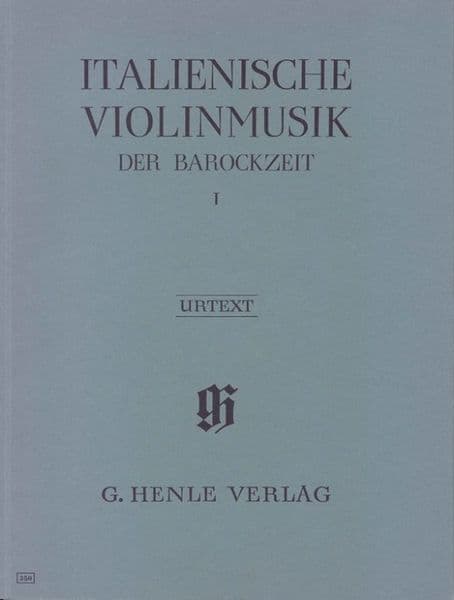 Italian Violin Music of the Baroque Period Vol. 1