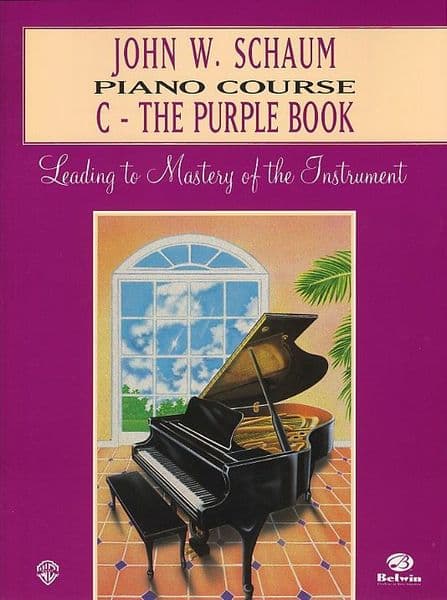 John W Schaum Piano Course Book C - The Purple Book